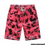 Men's Quick Dry Boardshorts Bathing Suits Swimming Trunks Swim Water Floras Shorts Red-13 B07BSCFD21